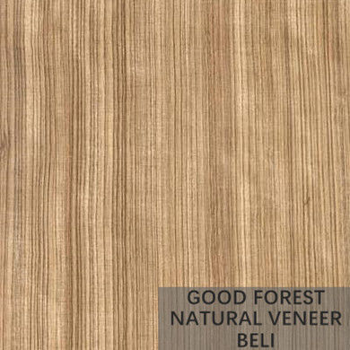 El cuarto de madera natural de la chapa de la cebra de la decoración cortó la madera contrachapada de lujo