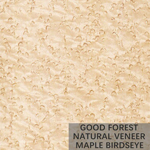 Los pájaros del hotel observan el arce que la madera chapea especialmente natural artificial