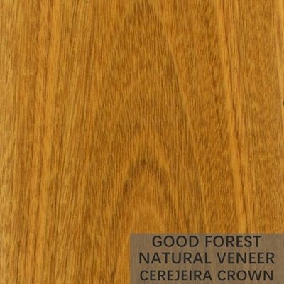 Grano de madera natural de la chapa de Cerejeira Wenge especialmente para la decoración del hotel