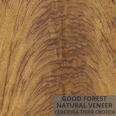 Grano de madera natural de la chapa de Cerejeira Wenge especialmente para la decoración del hotel