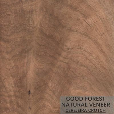 Grano de madera natural de la chapa de Cerejeira Wenge especialmente para la decoración del hotel