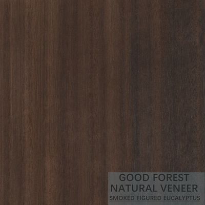 La madera natural del eucalipto chapea la madera contrachapada vertical popular de la chapa del grano