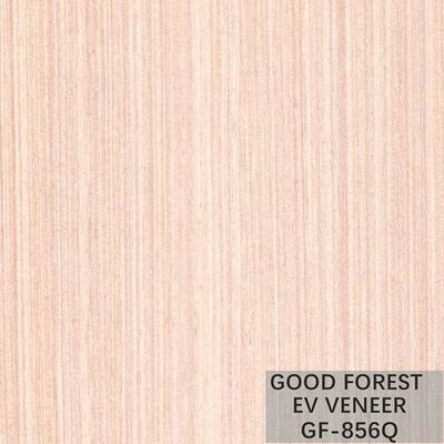 El rosa de madera recompuesto suposición del roble de la perla de la chapa colorea el grano Fineline
