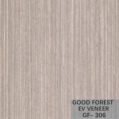La madera de roble recompuesta de lujo chapea la pera de plata que el grano vertical modificó para requisitos particulares