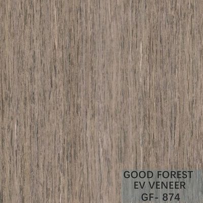 La chapa de madera dirigida EV chapea el roble natural que la corona cortó/que grano recto
