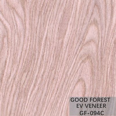 La madera dirigida del grano de la corona del roble de plata de la chapa de madera chapea natural