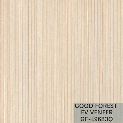 La chapa de madera dirigida EV chapea a Ash Wood Veneer Customized blanco