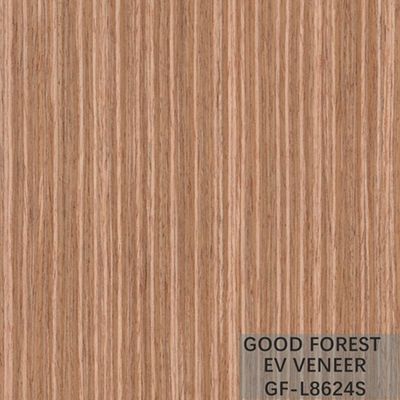 La chapa de madera dirigida EV chapea a Ash Wood Veneer Customized blanco