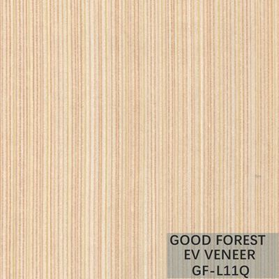 La chapa de madera dirigida EV chapea a Ash Wood Veneer Customized blanco