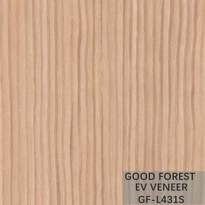 La chapa de madera dirigida EV chapea a Ash Wood Veneer Customized blanco