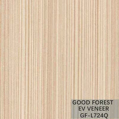 La chapa de madera dirigida EV chapea a Ash Wood Veneer Customized blanco