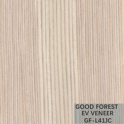 La chapa de madera dirigida EV chapea a Ash Wood Veneer Customized blanco