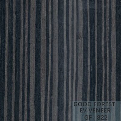 La madera dirigida chapea a Ebony Wood Veneer 0.15-0.55 milímetros de grueso