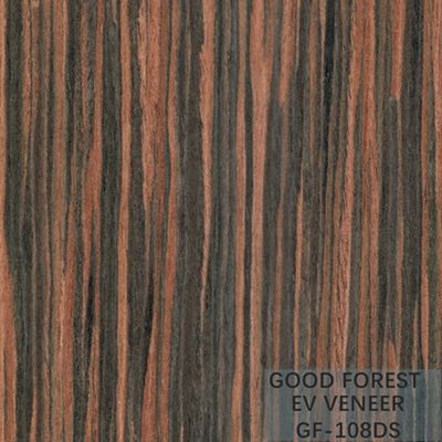 La madera dirigida chapea a Ebony Wood Veneer 0.15-0.55 milímetros de grueso