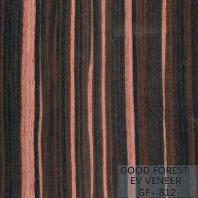 La madera dirigida chapea a Ebony Wood Veneer 0.15-0.55 milímetros de grueso