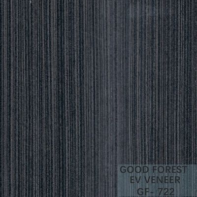 La madera dirigida chapea a Ebony Wood Veneer 0.15-0.55 milímetros de grueso