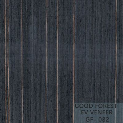 La madera dirigida chapea a Ebony Wood Veneer 0.15-0.55 milímetros de grueso