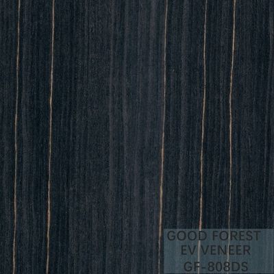 La madera dirigida chapea a Ebony Wood Veneer 0.15-0.55 milímetros de grueso