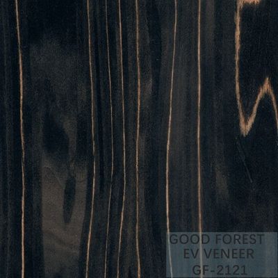 La madera dirigida chapea a Ebony Wood Veneer 0.15-0.55 milímetros de grueso