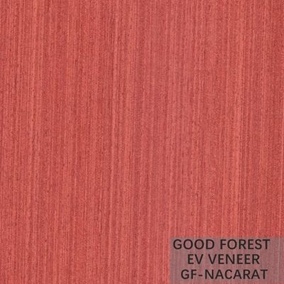 Dirigió la madera para chapear la chapa de madera de color rojo para el Wallcovering