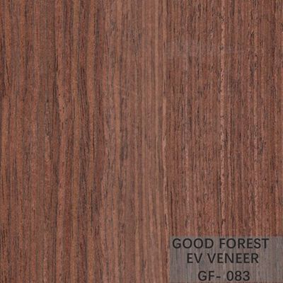 La chapa de madera recta dirigida del nogal negro de madera de la chapa modificó para requisitos particulares