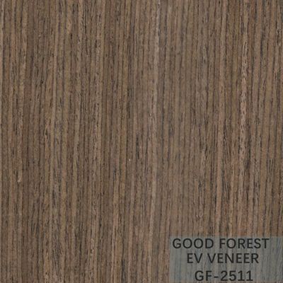 La chapa de madera recta dirigida del nogal negro de madera de la chapa modificó para requisitos particulares