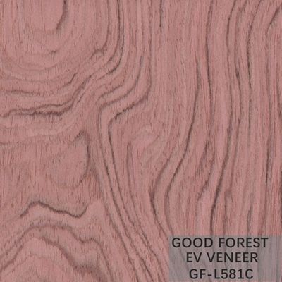 La corona de madera dirigida de Bubinga de la chapa cortó la madera para chapear técnicas cortadas cortadas
