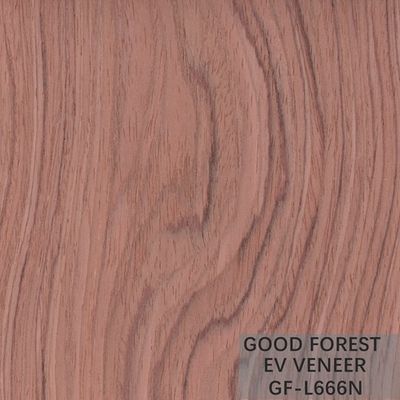 La corona de madera dirigida de Bubinga de la chapa cortó la madera para chapear técnicas cortadas cortadas