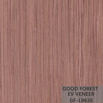 El grano recto dirigió la madera contrachapada de madera de la chapa de la chapa EV Bubinga