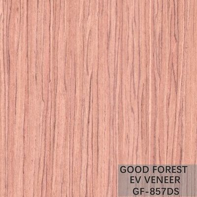El grano recto dirigió la madera contrachapada de madera de la chapa de la chapa EV Bubinga