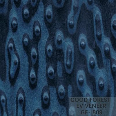 Veneer de madera de ingeniería de la horquilla del ojo 0,15-0,55 mm de espesor