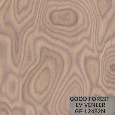 La madera de madera dirigida de la raíz del árbol de la chapa chapea color natural/teñido