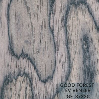 La madera de madera dirigida de la raíz del árbol de la chapa chapea color natural/teñido