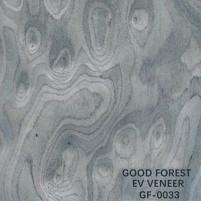 Tamaño de madera dirigido de Burl Wood Veneer EV 2500*640 milímetro del árbol de la chapa