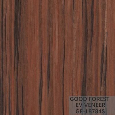 Servicio modificado para requisitos particulares grano de Santos Rose Engineered Wood Veneer Straight