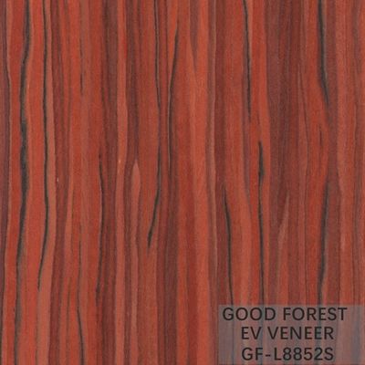 Servicio modificado para requisitos particulares grano de Santos Rose Engineered Wood Veneer Straight