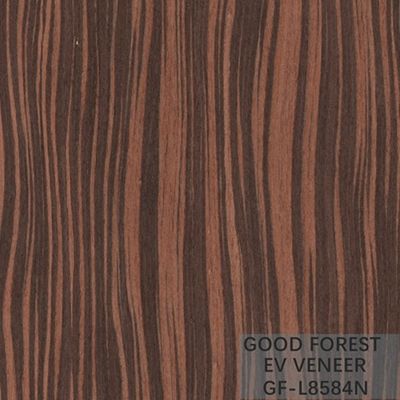Servicio modificado para requisitos particulares grano de Santos Rose Engineered Wood Veneer Straight