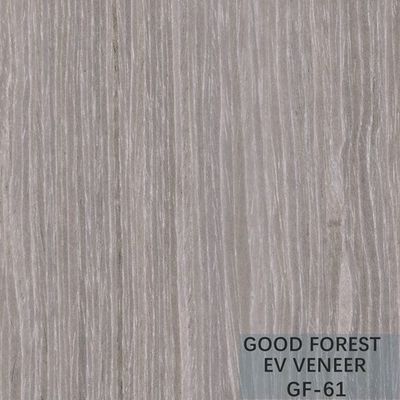 El papel pintado de madera de plata de la chapa del albaricoque dirigió el grano vertical