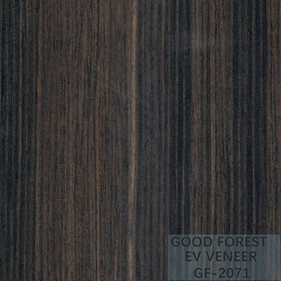 La suposición de madera oscura fumada de la chapa dirigió las hojas de chapa decorativas