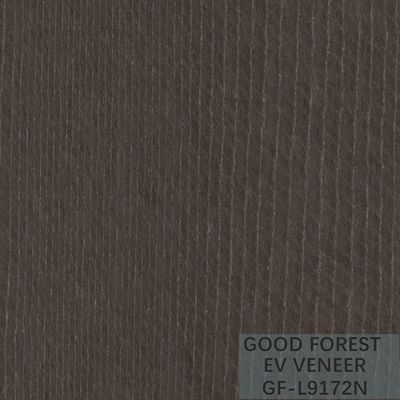 EV reconstituyó las hojas de chapa del grano de Ebony Veneer Silver Glitter Wood FSC