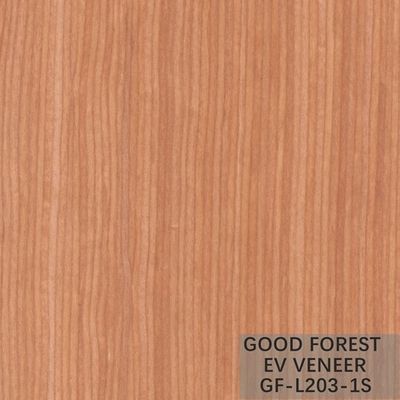 Grano vertical de Cherry Engineered Wood Veneer Recomposed del americano del OEM