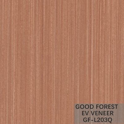 Grano vertical de Cherry Engineered Wood Veneer Recomposed del americano del OEM