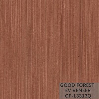 Grano vertical de Cherry Engineered Wood Veneer Recomposed del americano del OEM