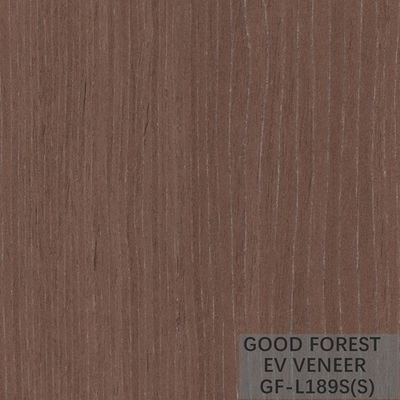 Grano vertical de Cherry Engineered Wood Veneer Recomposed del americano del OEM