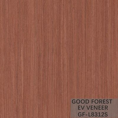 Grano vertical de Cherry Engineered Wood Veneer Recomposed del americano del OEM