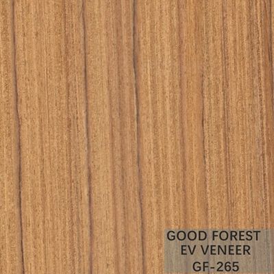 La decoración laminó la certificación de madera dirigida del FSC de la teca de la chapa