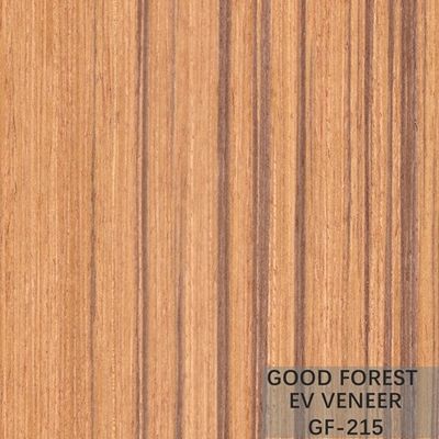 La decoración laminó la certificación de madera dirigida del FSC de la teca de la chapa