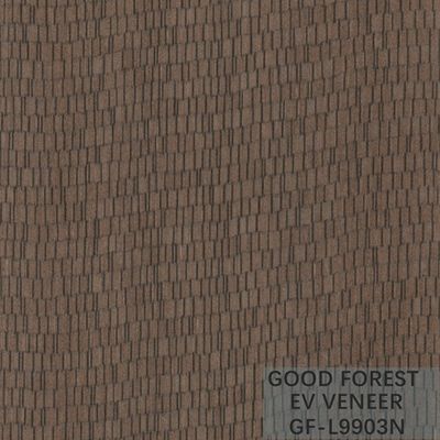 EV coloreó los paneles de madera decorativos de la chapa de la chapa de la perla irregular de madera de la textura