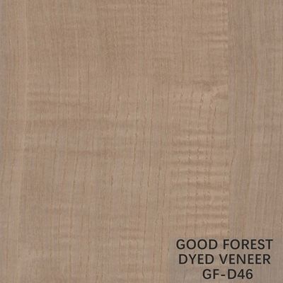 El OEM teñió ASH Grey Veneer Crown Cut/el grano recto/irregular de la textura