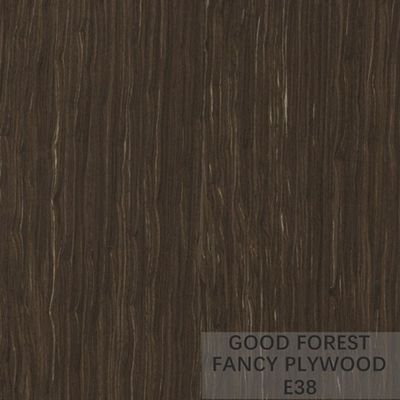 El tablero de lujo de la madera contrachapada del ODM modificó a Ebony Veneer Plywood Panel para requisitos particulares